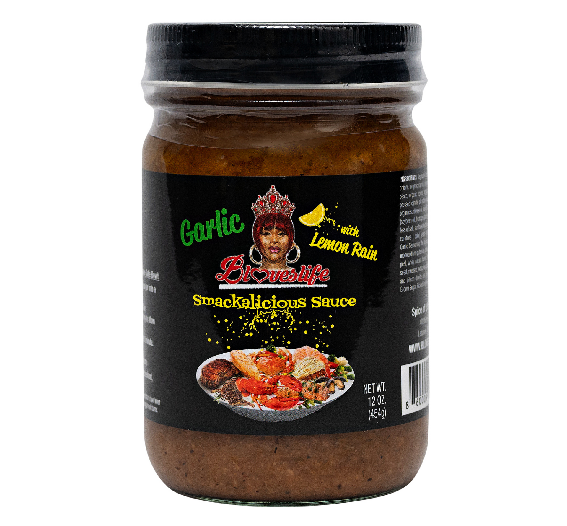 SMACKALICIOUS SAUCE (GARLIC) WITH LEMON RAIN
